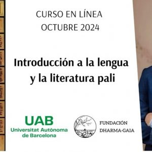 Curso online de introducción a la lengua y literatura pali en la Universidad Autónoma de Barcelona