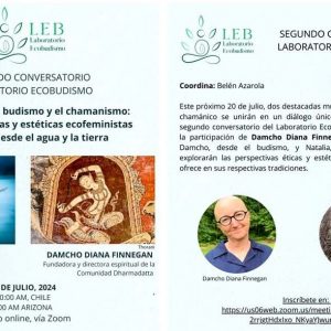 Segundo conversatorio: Disrupciones del budismo y el chamanismo: perspectivas éticas y estéticas ecofeministas generadas desde el agua y la tierra