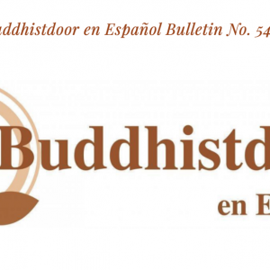 Read more about the article Buddhistdoor en Español Bulletin No. 54