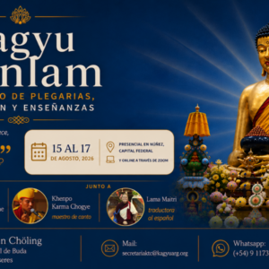 Read more about the article Kagyu Mönlam en Argentina: plegarias por la paz y el despertar del corazón